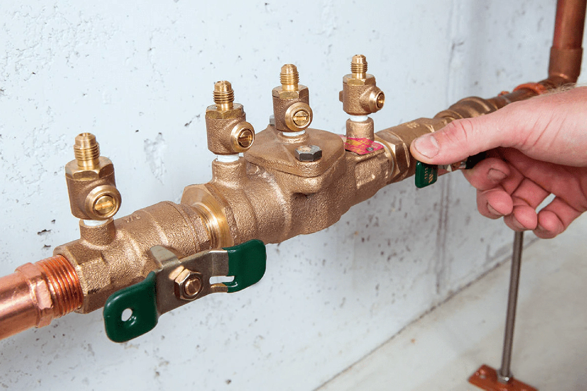 Residential Backflow Preventer Installation